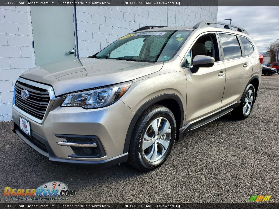 2019 Subaru Ascent Premium Tungsten Metallic / Warm Ivory Photo #31