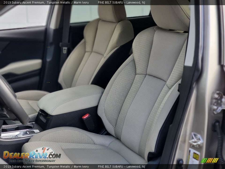 2019 Subaru Ascent Premium Tungsten Metallic / Warm Ivory Photo #34