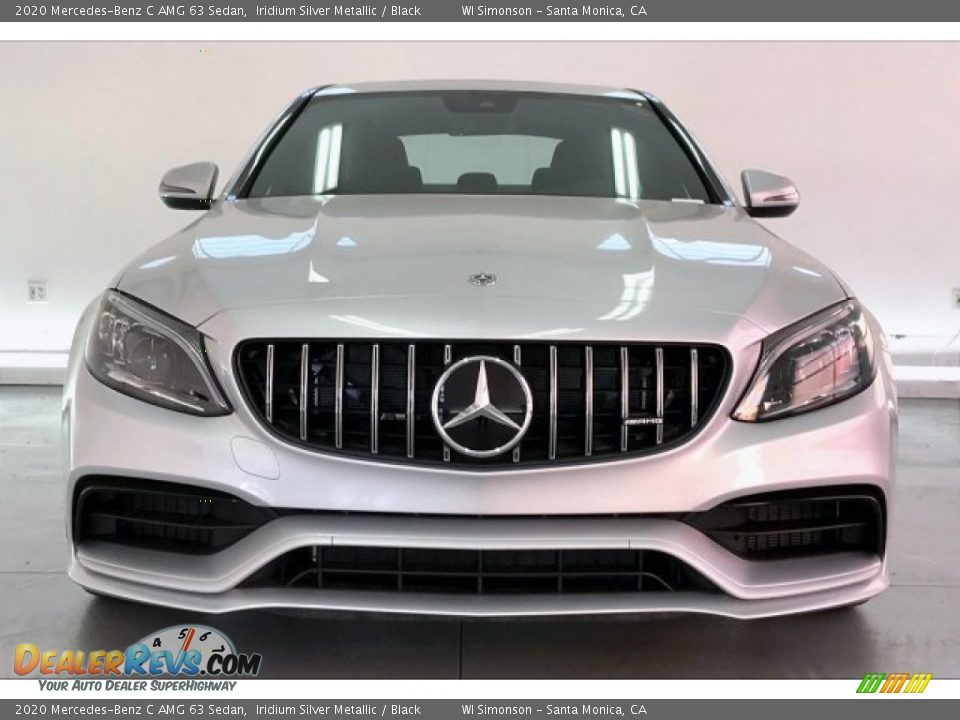 2020 Mercedes-Benz C AMG 63 Sedan Iridium Silver Metallic / Black Photo #2