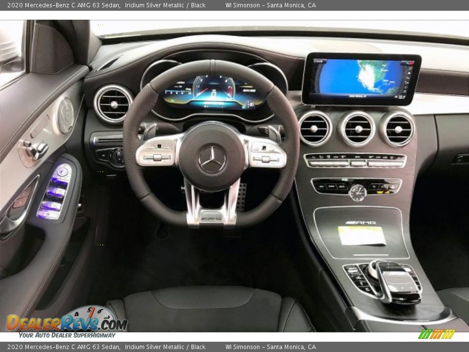 2020 Mercedes-Benz C AMG 63 Sedan Iridium Silver Metallic / Black Photo #4