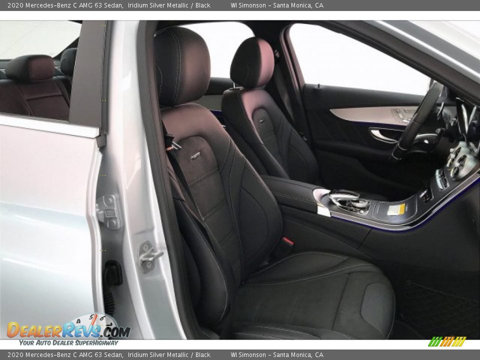 2020 Mercedes-Benz C AMG 63 Sedan Iridium Silver Metallic / Black Photo #6