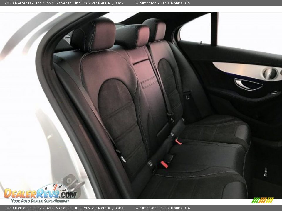 2020 Mercedes-Benz C AMG 63 Sedan Iridium Silver Metallic / Black Photo #13