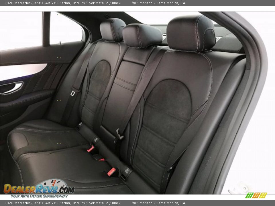 2020 Mercedes-Benz C AMG 63 Sedan Iridium Silver Metallic / Black Photo #15