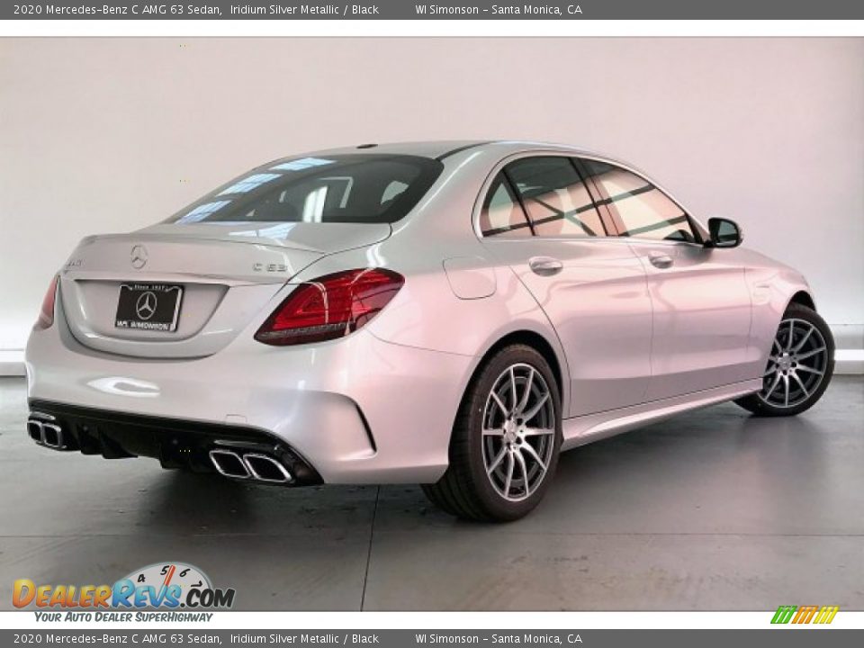 2020 Mercedes-Benz C AMG 63 Sedan Iridium Silver Metallic / Black Photo #16