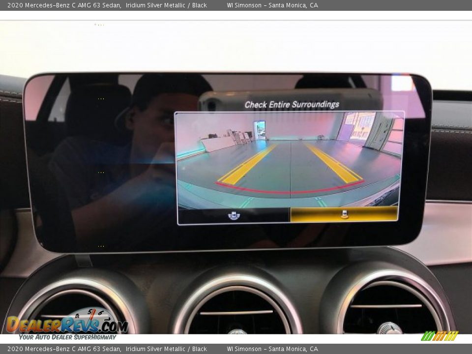 2020 Mercedes-Benz C AMG 63 Sedan Iridium Silver Metallic / Black Photo #21