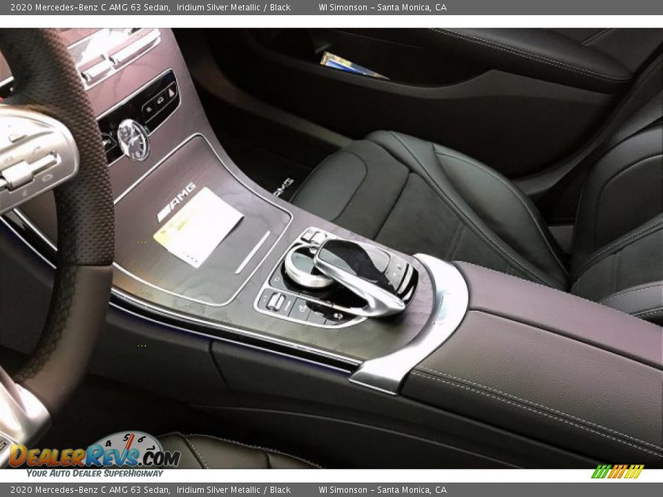 2020 Mercedes-Benz C AMG 63 Sedan Iridium Silver Metallic / Black Photo #23