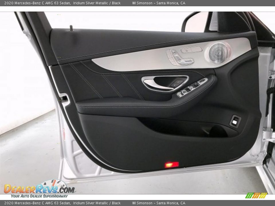 2020 Mercedes-Benz C AMG 63 Sedan Iridium Silver Metallic / Black Photo #25
