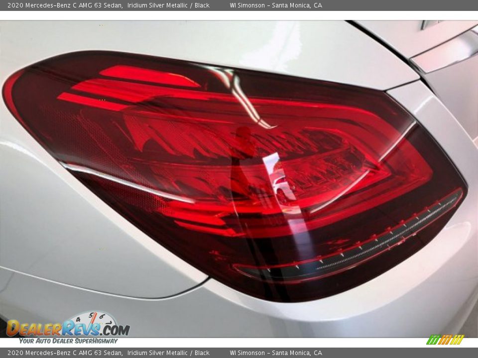 2020 Mercedes-Benz C AMG 63 Sedan Iridium Silver Metallic / Black Photo #26