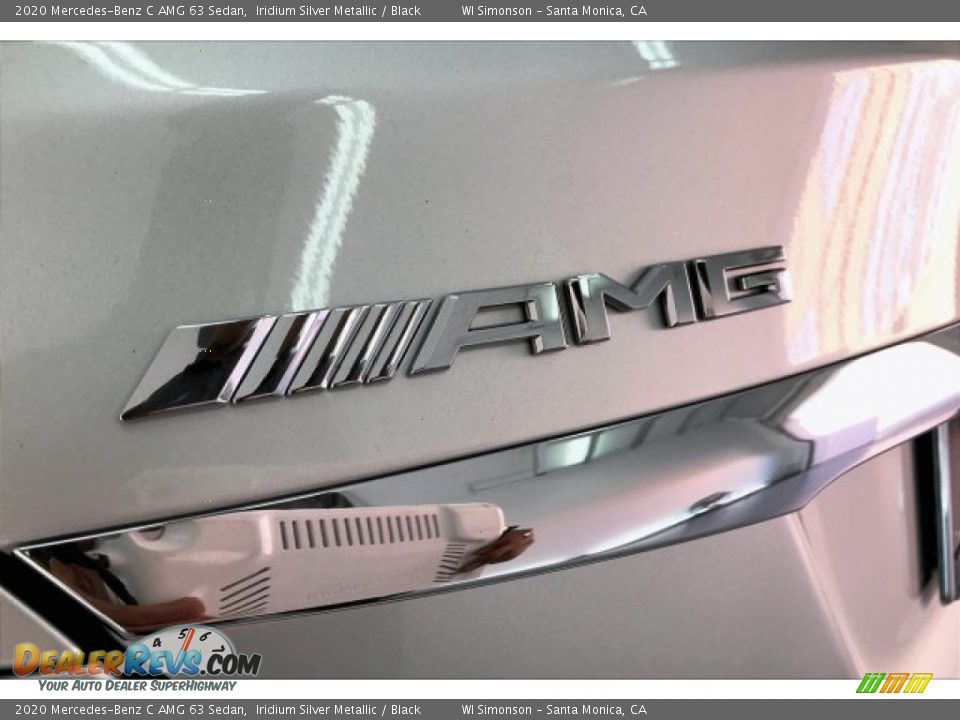 2020 Mercedes-Benz C AMG 63 Sedan Iridium Silver Metallic / Black Photo #27