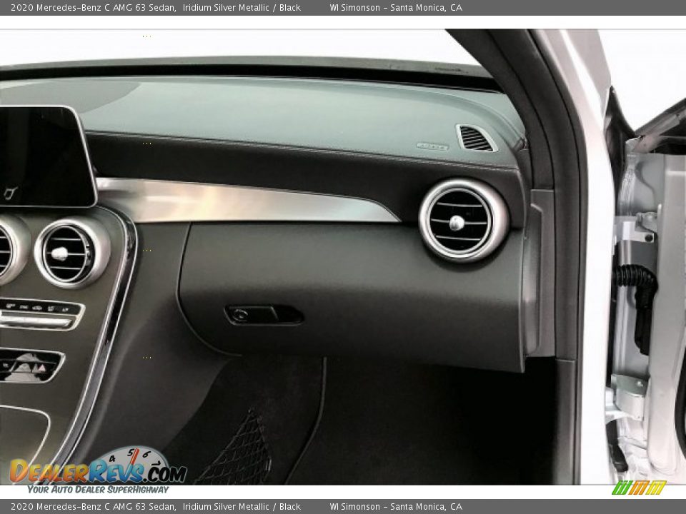 2020 Mercedes-Benz C AMG 63 Sedan Iridium Silver Metallic / Black Photo #28