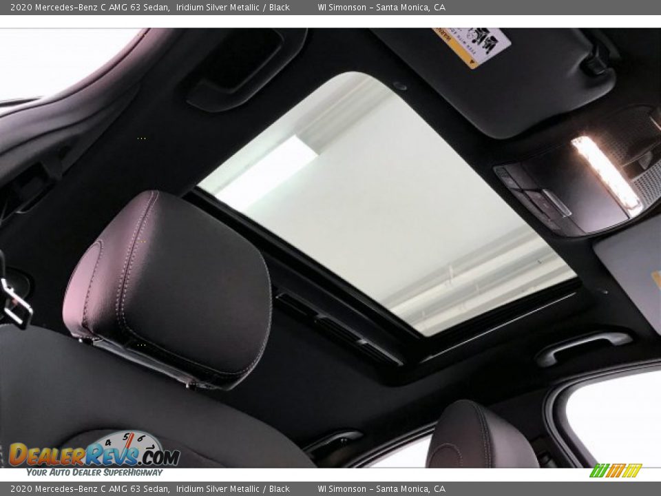 2020 Mercedes-Benz C AMG 63 Sedan Iridium Silver Metallic / Black Photo #29