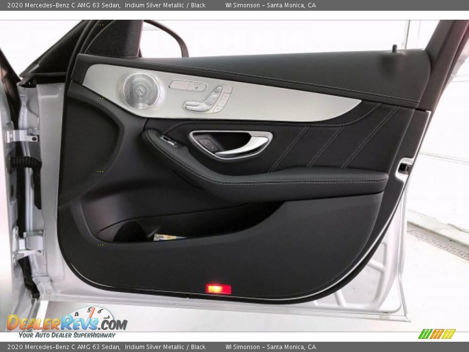 2020 Mercedes-Benz C AMG 63 Sedan Iridium Silver Metallic / Black Photo #30