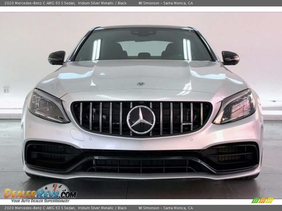 2020 Mercedes-Benz C AMG 63 S Sedan Iridium Silver Metallic / Black Photo #2