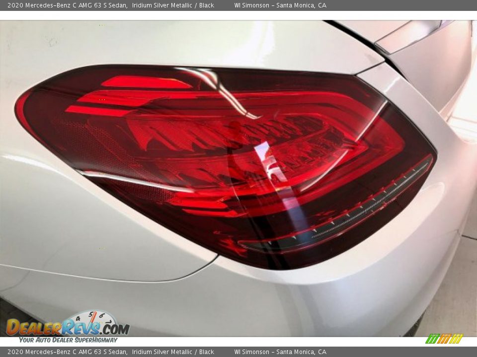 2020 Mercedes-Benz C AMG 63 S Sedan Iridium Silver Metallic / Black Photo #26