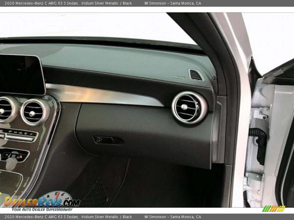 2020 Mercedes-Benz C AMG 63 S Sedan Iridium Silver Metallic / Black Photo #28