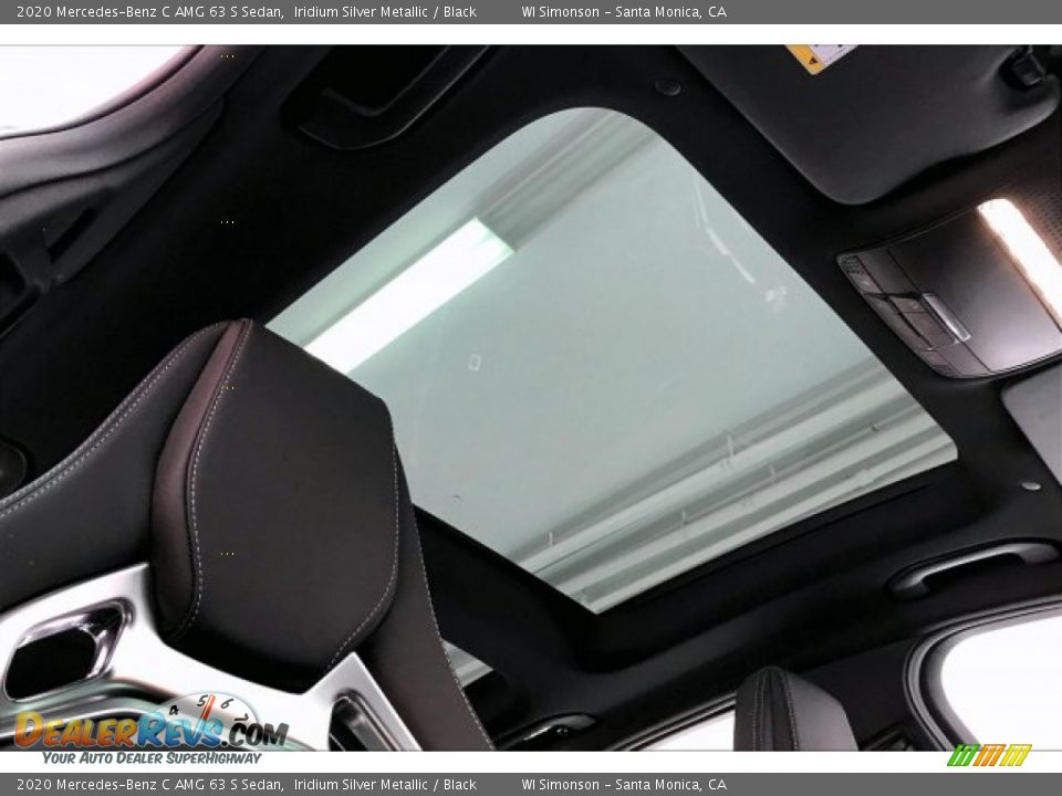 Sunroof of 2020 Mercedes-Benz C AMG 63 S Sedan Photo #29