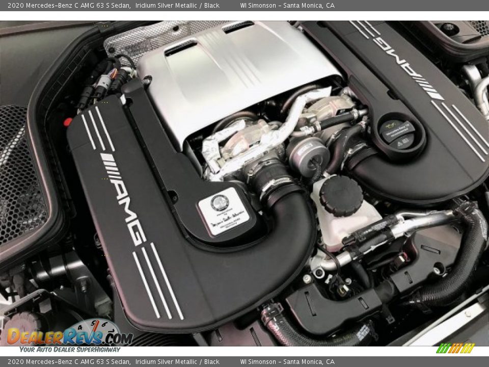 2020 Mercedes-Benz C AMG 63 S Sedan 4.0 Liter AMG biturbo DOHC 32-Valve VVT V8 Engine Photo #31