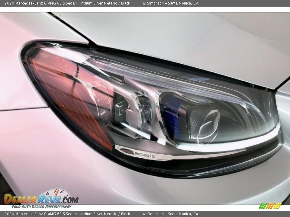 2020 Mercedes-Benz C AMG 63 S Sedan Iridium Silver Metallic / Black Photo #32
