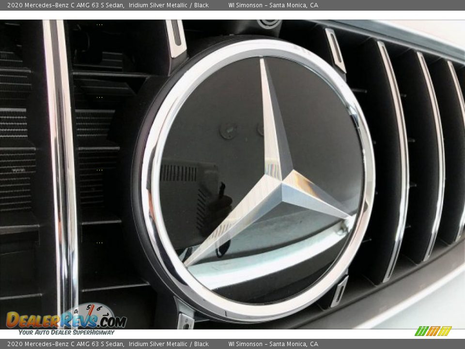 2020 Mercedes-Benz C AMG 63 S Sedan Iridium Silver Metallic / Black Photo #33