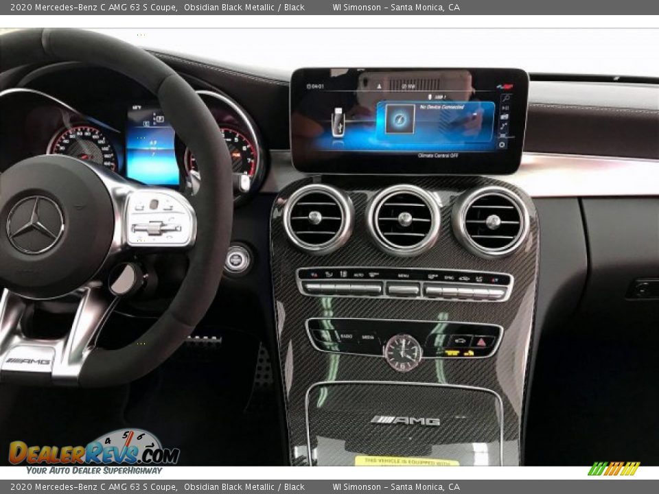 Controls of 2020 Mercedes-Benz C AMG 63 S Coupe Photo #5