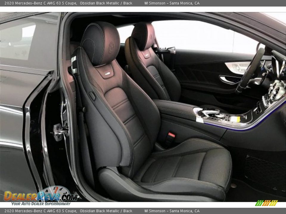 Front Seat of 2020 Mercedes-Benz C AMG 63 S Coupe Photo #6