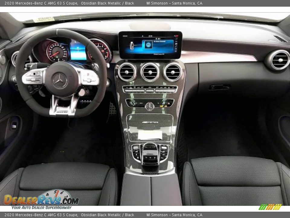 Dashboard of 2020 Mercedes-Benz C AMG 63 S Coupe Photo #17
