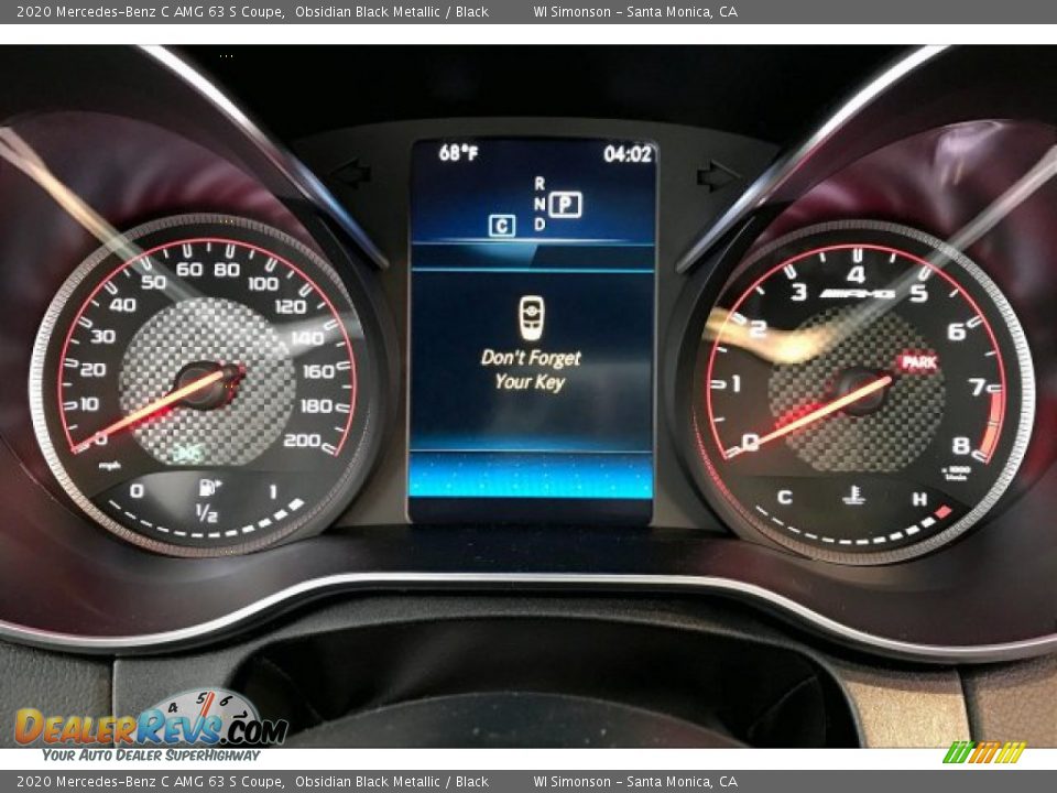 2020 Mercedes-Benz C AMG 63 S Coupe Gauges Photo #20