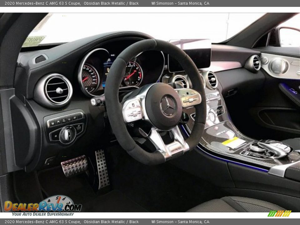 2020 Mercedes-Benz C AMG 63 S Coupe Steering Wheel Photo #22