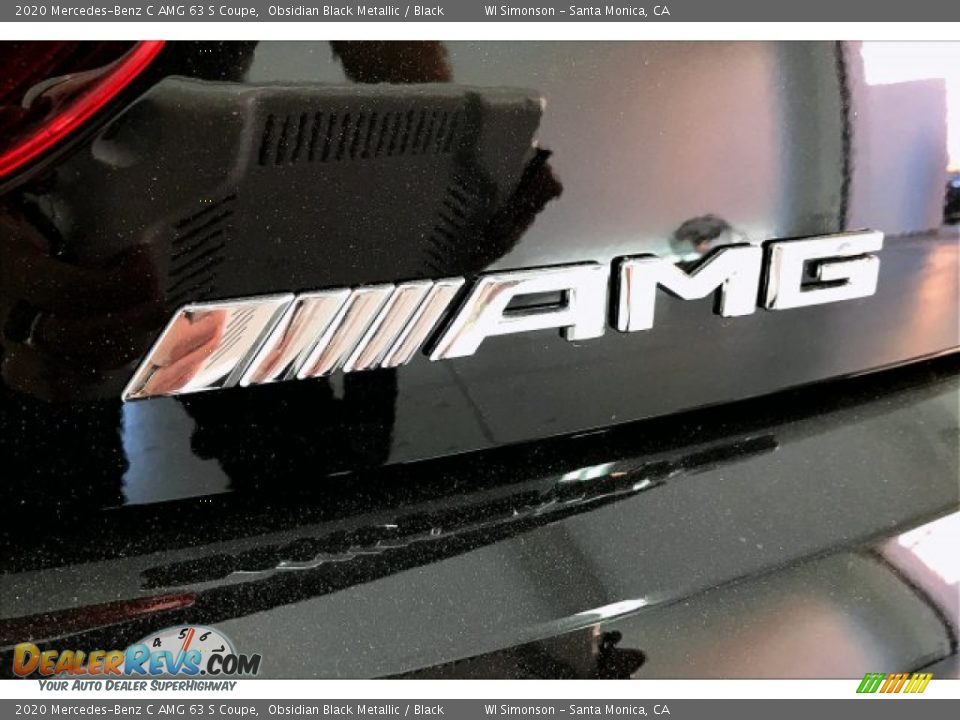 2020 Mercedes-Benz C AMG 63 S Coupe Obsidian Black Metallic / Black Photo #27