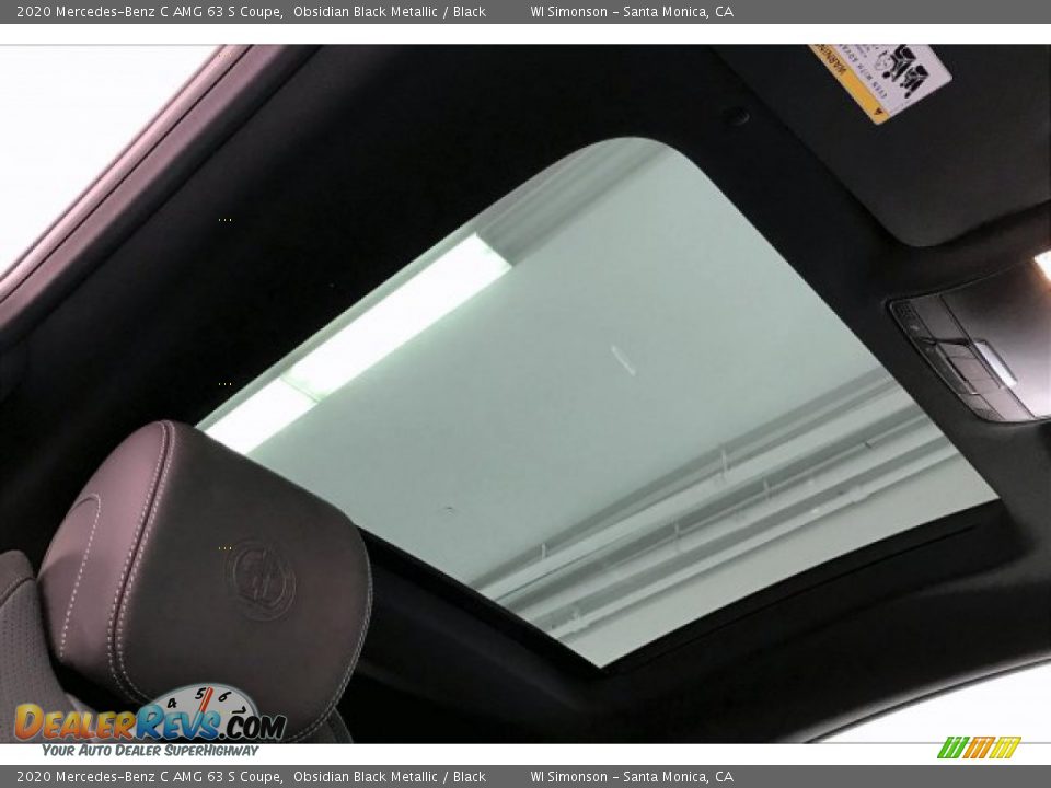 2020 Mercedes-Benz C AMG 63 S Coupe Obsidian Black Metallic / Black Photo #29