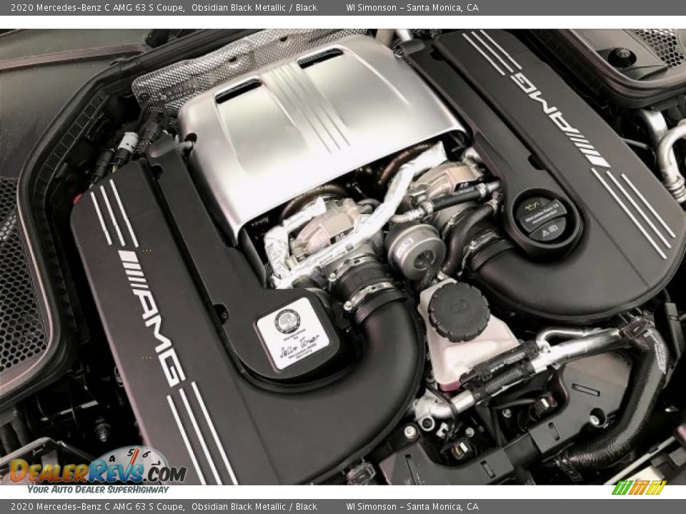 2020 Mercedes-Benz C AMG 63 S Coupe 4.0 Liter AMG biturbo DOHC 32-Valve VVT V8 Engine Photo #31