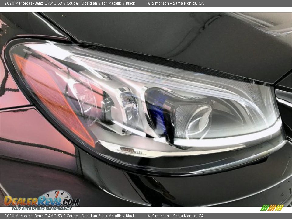 2020 Mercedes-Benz C AMG 63 S Coupe Obsidian Black Metallic / Black Photo #32