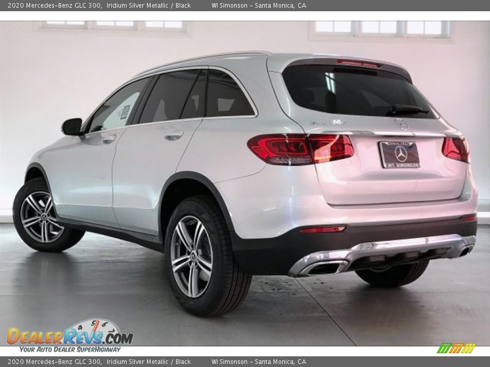 2020 Mercedes-Benz GLC 300 Iridium Silver Metallic / Black Photo #2