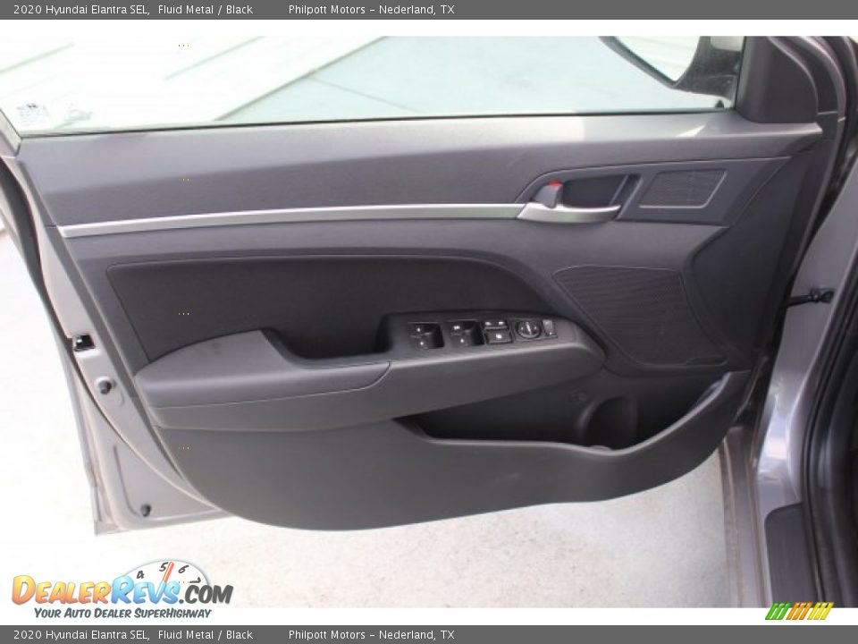 2020 Hyundai Elantra SEL Fluid Metal / Black Photo #9