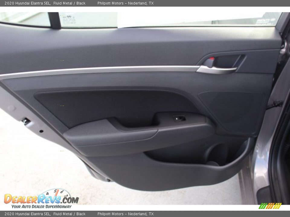 2020 Hyundai Elantra SEL Fluid Metal / Black Photo #18
