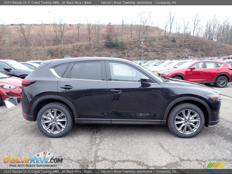 2020 Mazda CX-5 Grand Touring AWD Jet Black Mica / Black Photo #1
