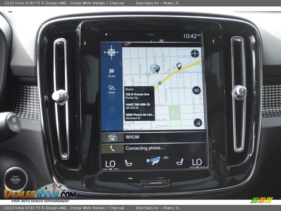 2019 Volvo XC40 T5 R-Design AWD Crystal White Metallic / Charcoal Photo #18