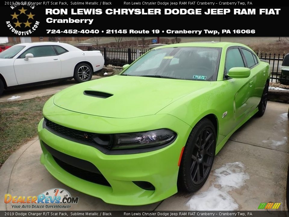 2019 Dodge Charger R/T Scat Pack Sublime Metallic / Black Photo #1