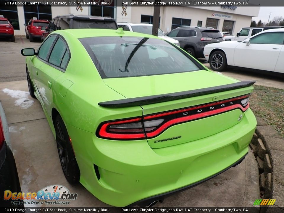 2019 Dodge Charger R/T Scat Pack Sublime Metallic / Black Photo #2