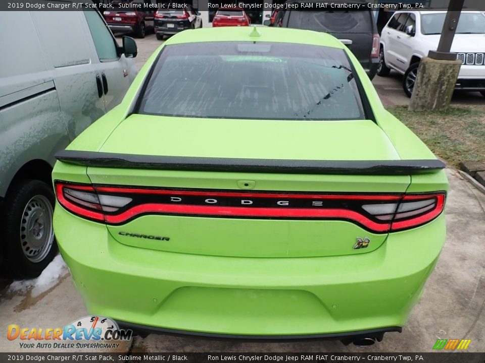 2019 Dodge Charger R/T Scat Pack Sublime Metallic / Black Photo #3