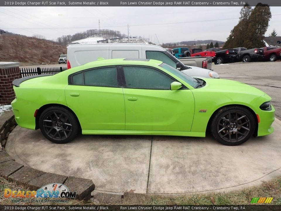 2019 Dodge Charger R/T Scat Pack Sublime Metallic / Black Photo #5