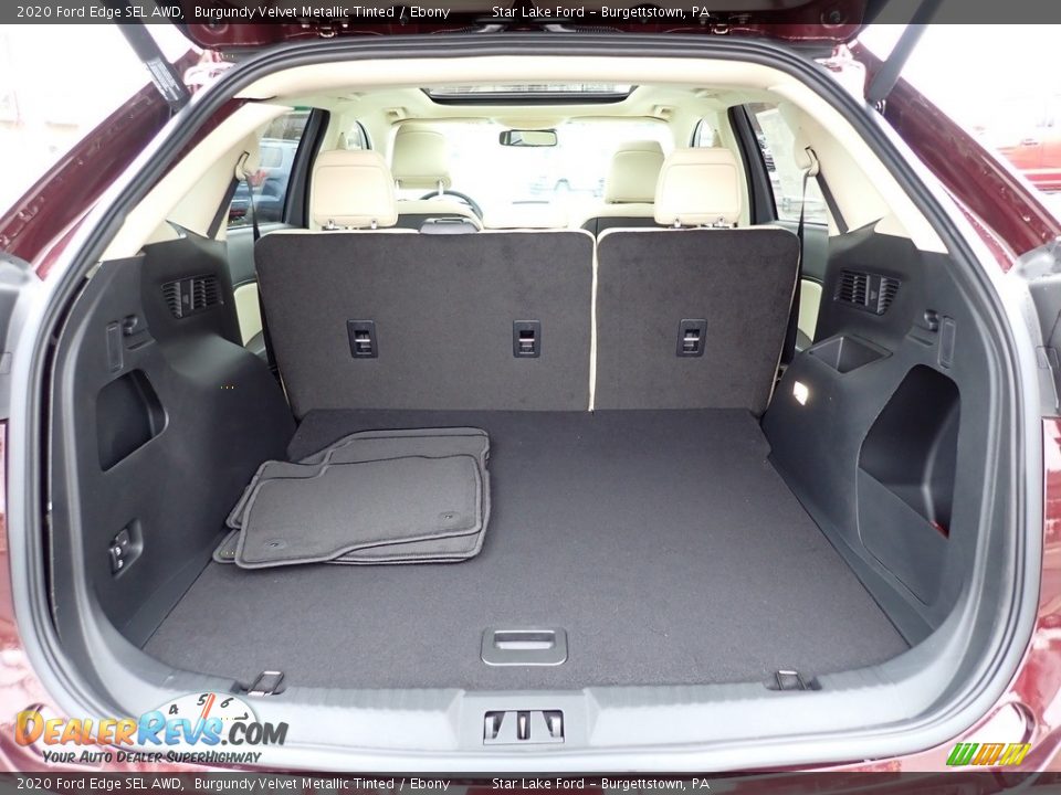 2020 Ford Edge SEL AWD Burgundy Velvet Metallic Tinted / Ebony Photo #5