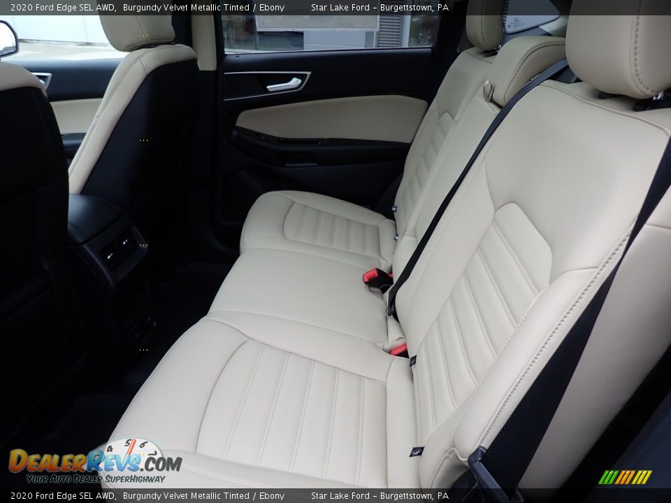 2020 Ford Edge SEL AWD Burgundy Velvet Metallic Tinted / Ebony Photo #12