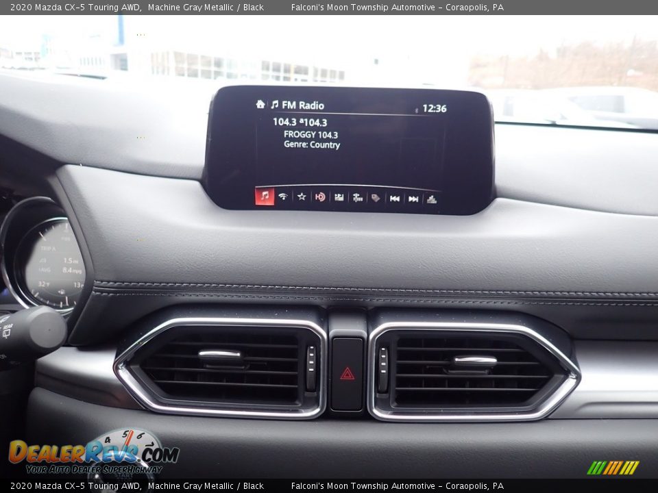 2020 Mazda CX-5 Touring AWD Machine Gray Metallic / Black Photo #14