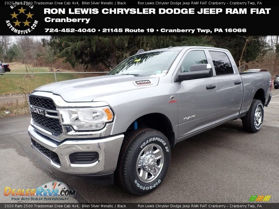 2020 Ram 2500 Tradesman Crew Cab 4x4 Billet Silver Metallic / Black Photo #1