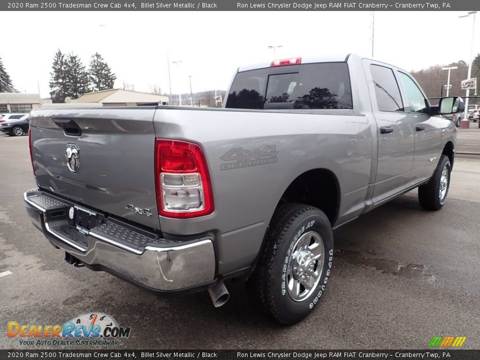 2020 Ram 2500 Tradesman Crew Cab 4x4 Billet Silver Metallic / Black Photo #5