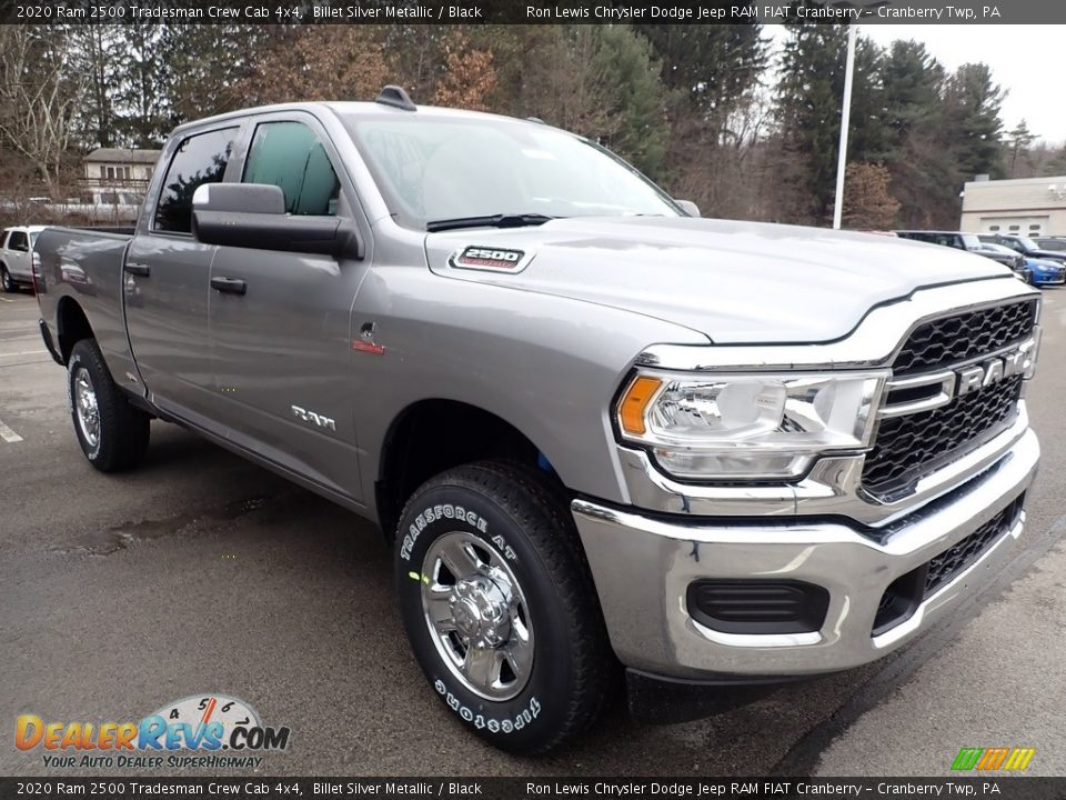 2020 Ram 2500 Tradesman Crew Cab 4x4 Billet Silver Metallic / Black Photo #7