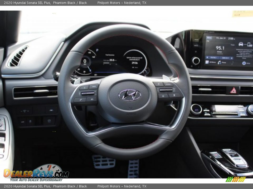 2020 Hyundai Sonata SEL Plus Steering Wheel Photo #22