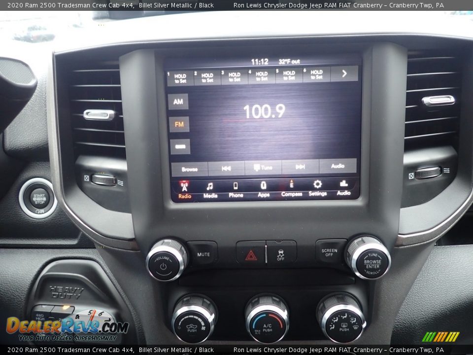 2020 Ram 2500 Tradesman Crew Cab 4x4 Billet Silver Metallic / Black Photo #15