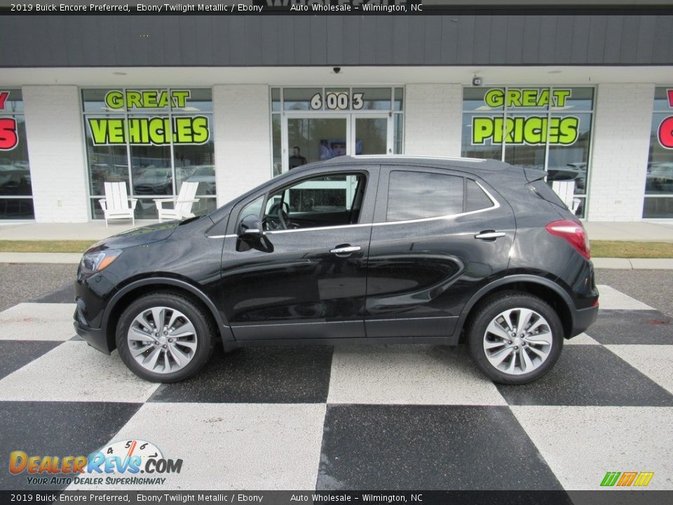2019 Buick Encore Preferred Ebony Twilight Metallic / Ebony Photo #1